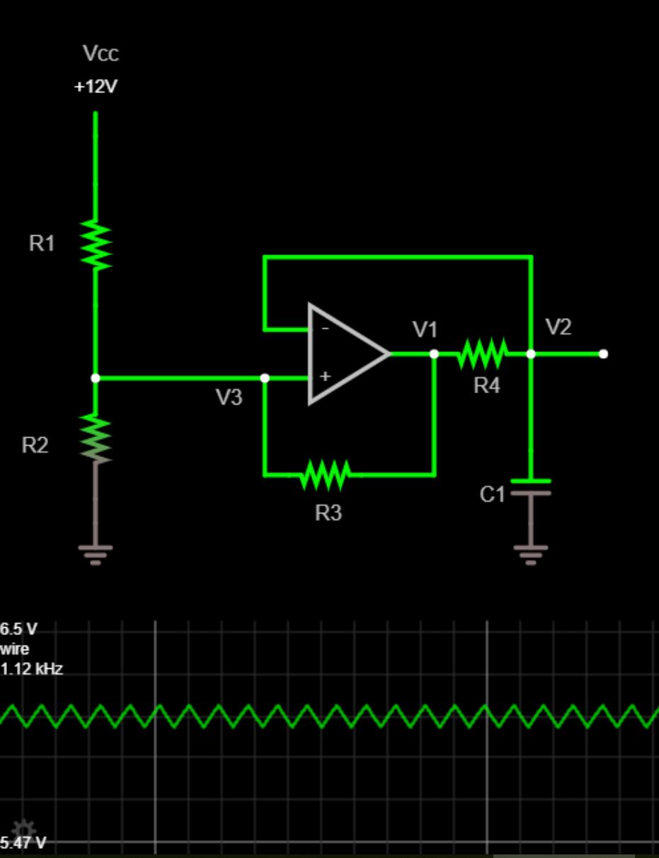 Designing a Single Op-Amp Triangle Wave Generator – PCB