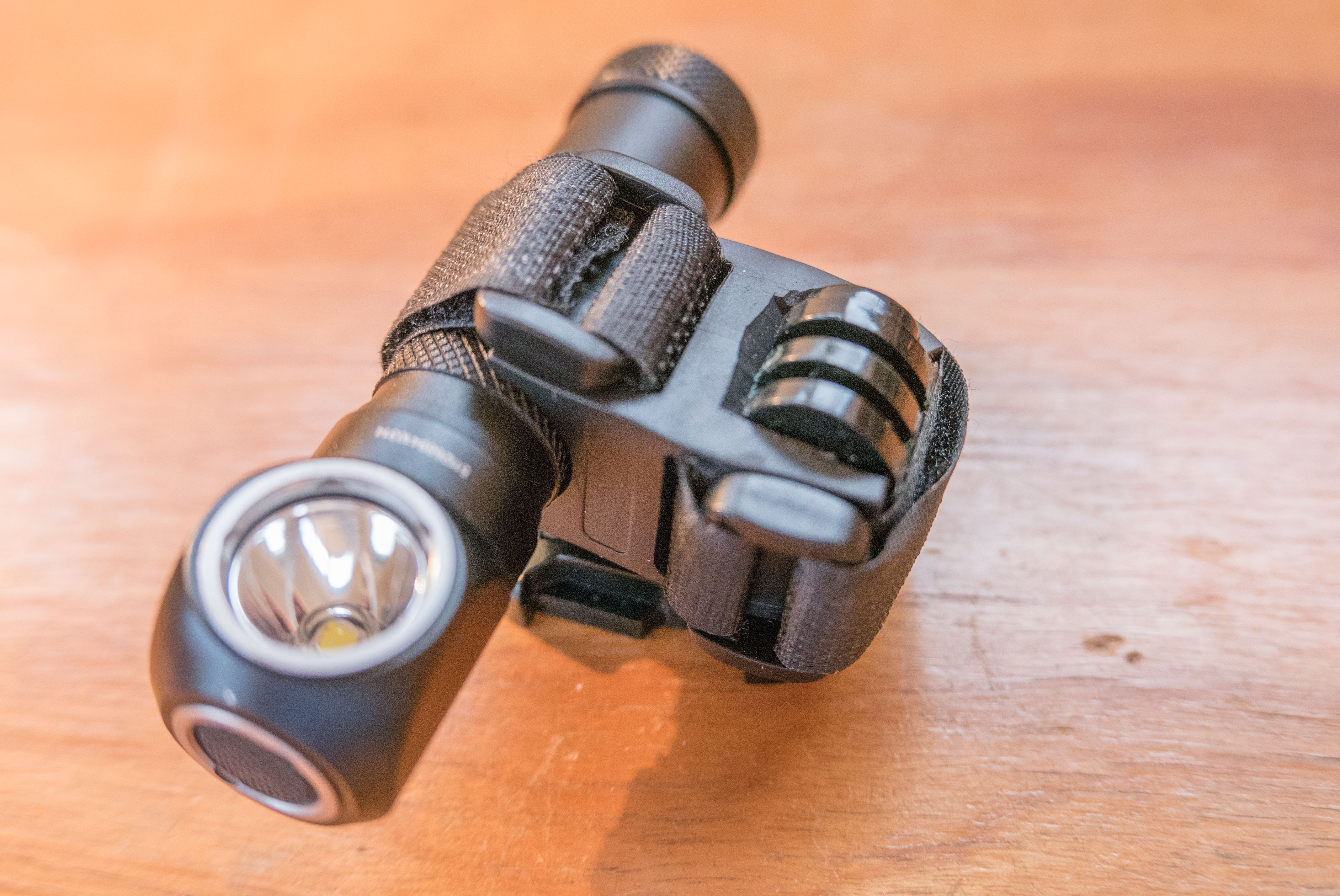 flashlight gopro mount 7