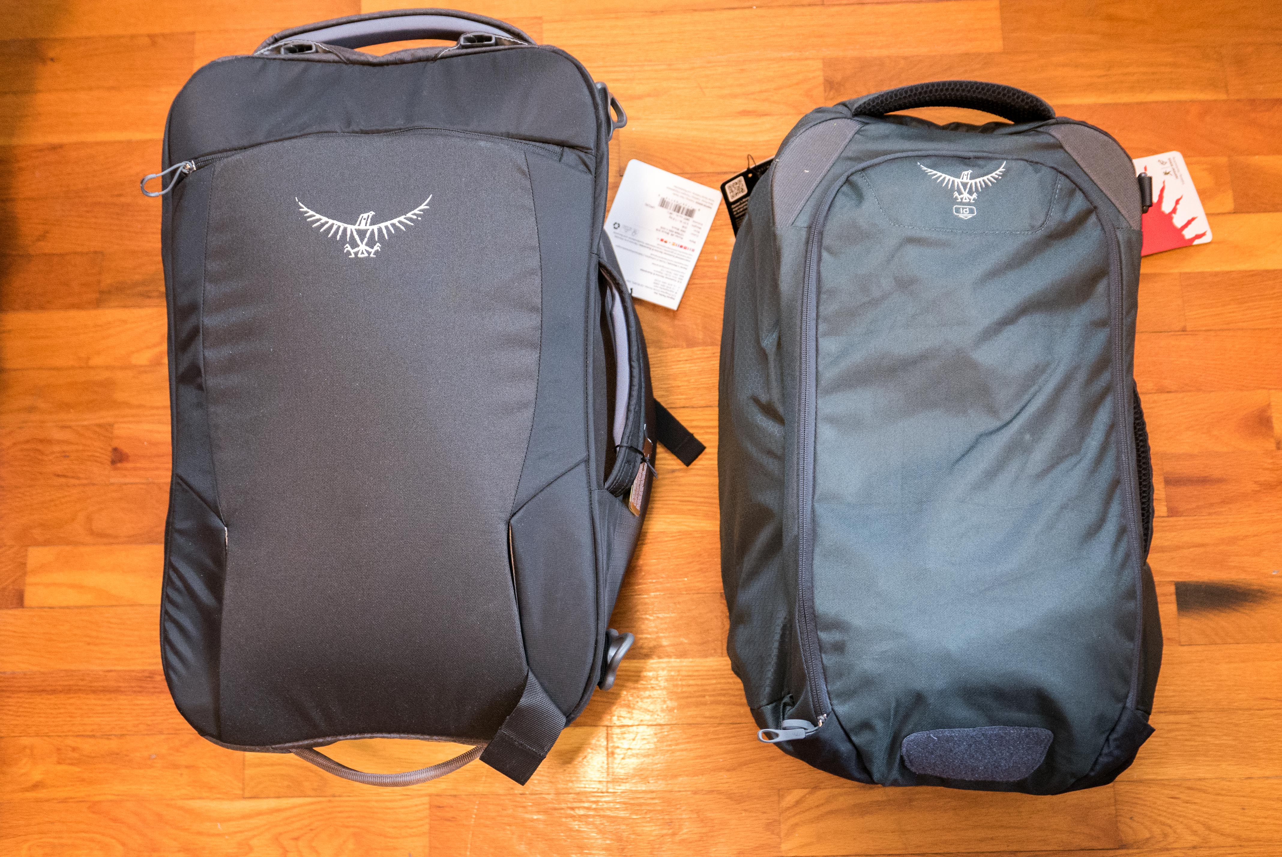 osprey porter 46 farpoint 40 3